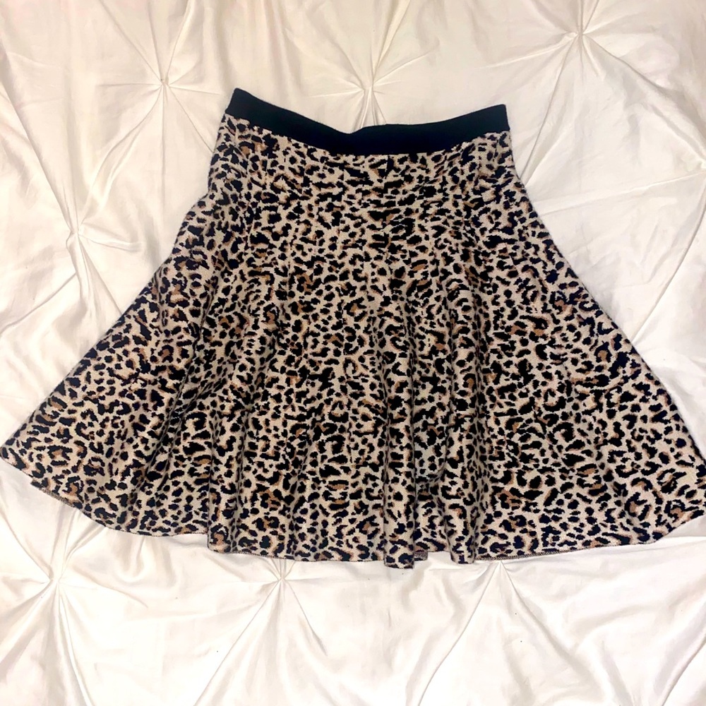 The Limited Leopard Skirt